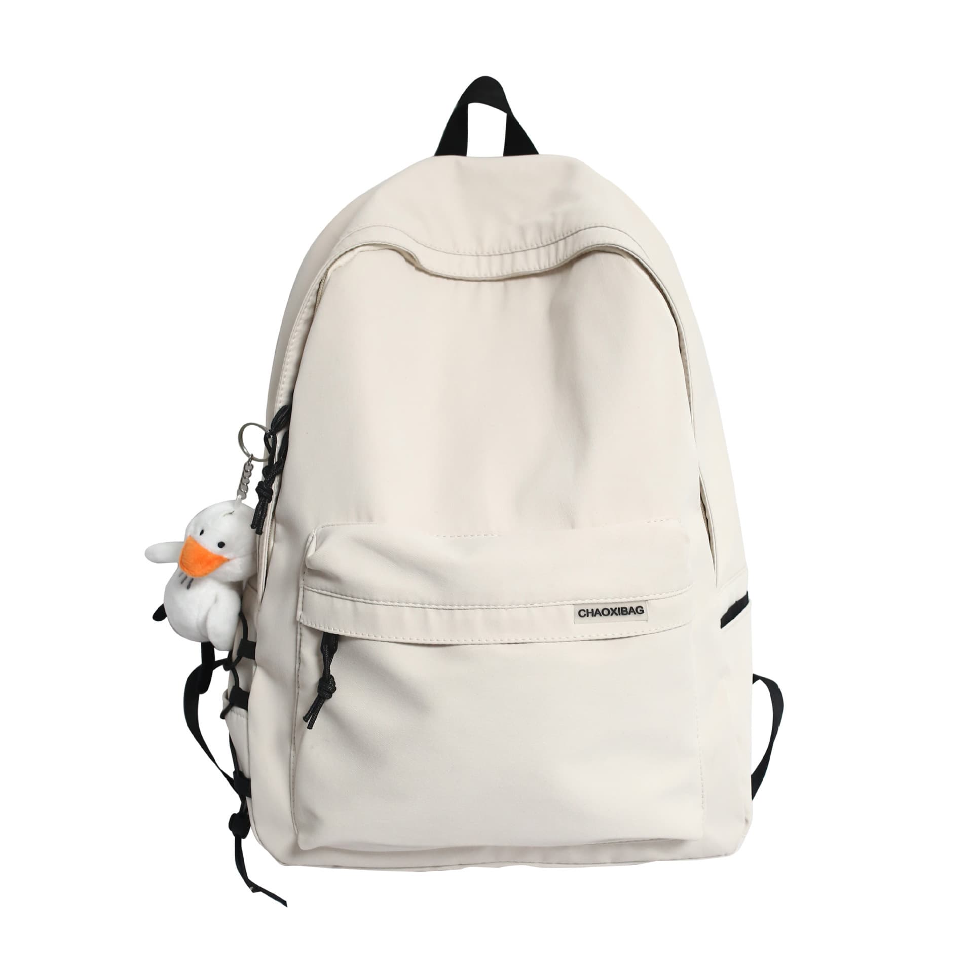 Men's Backpack Japanese Minimalist Cross-border Large Capacity Korean Style Travel Backpack Women Casual Trendy College Student Bag