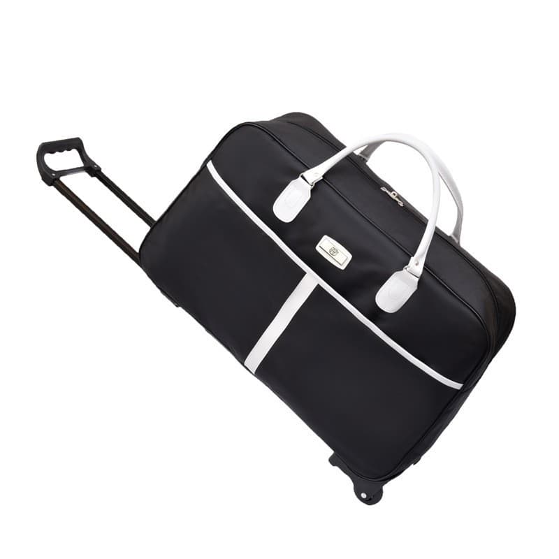 Short Distance Portable Trolley Bag Travel Bag Large Capacity Luggage Bag Foldable Travel Luggage Bag with Wheels Lightweight and Durable