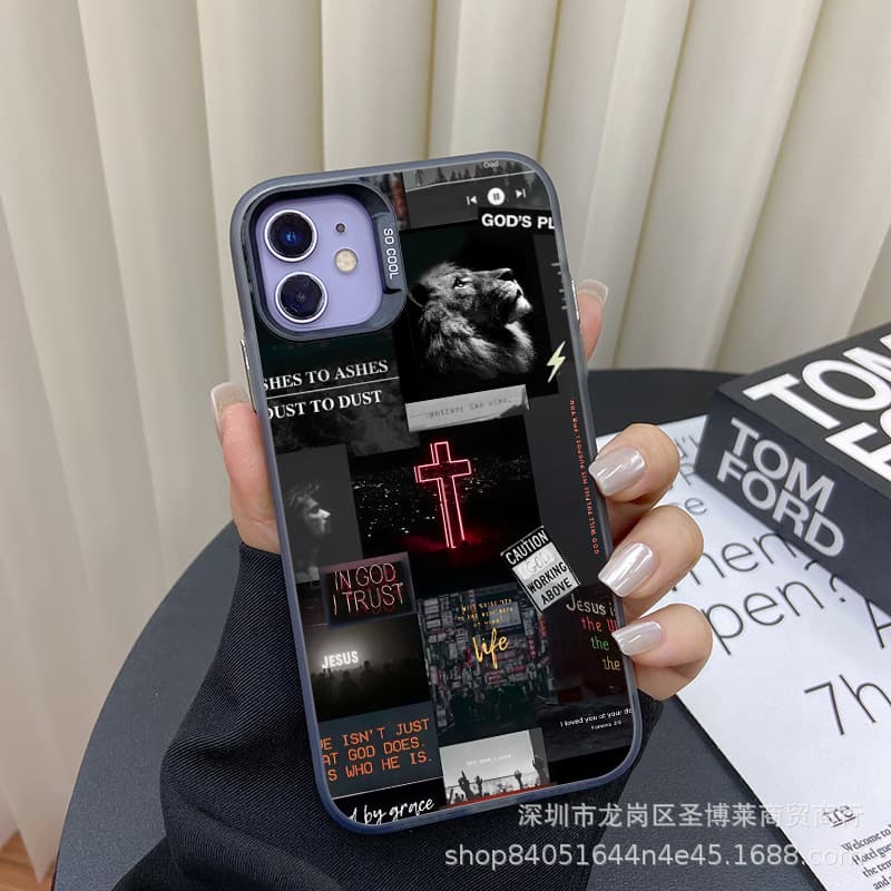New Export Style Frosted Protective Case Compatible with Apple iPhone 15 Silver, iPhone 14 Pro, iPhone 11 Pro Max, iPhone 16, iPhone 17