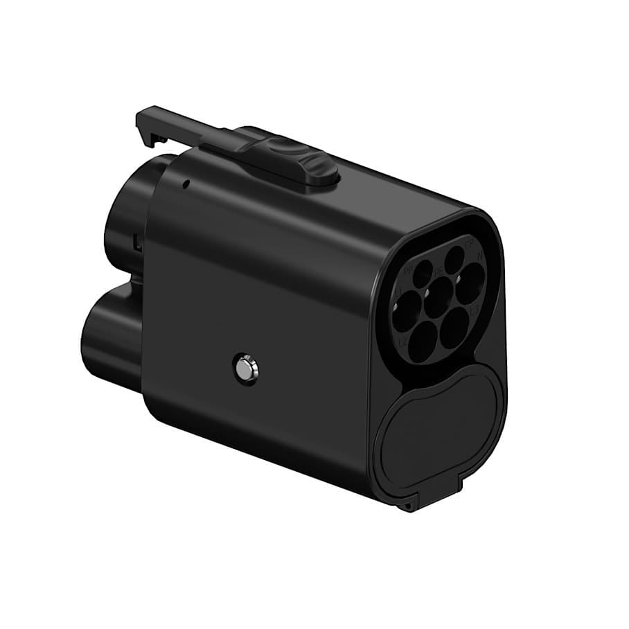 CCS2 to CCS1 DC Fast Charging Adapter European to American Standard AC/DC Charging Head