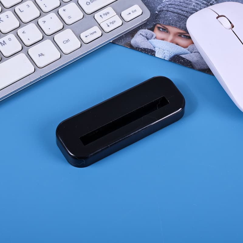 Factory Direct Graded Card Brick Stand Acrylic Black Card Holder Transparent Mobile Vertical Magic Card Base 55PT
