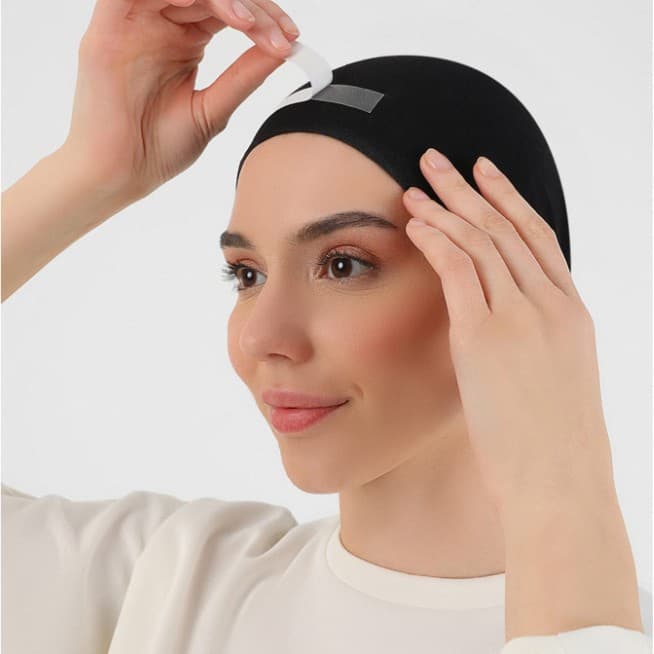 Foreign trade hot-selling headscarf anti-slip invisible fixing stickers women's scarf small hat anti-exposure stickers hat girth adjustment stickers strong adhesive fixing