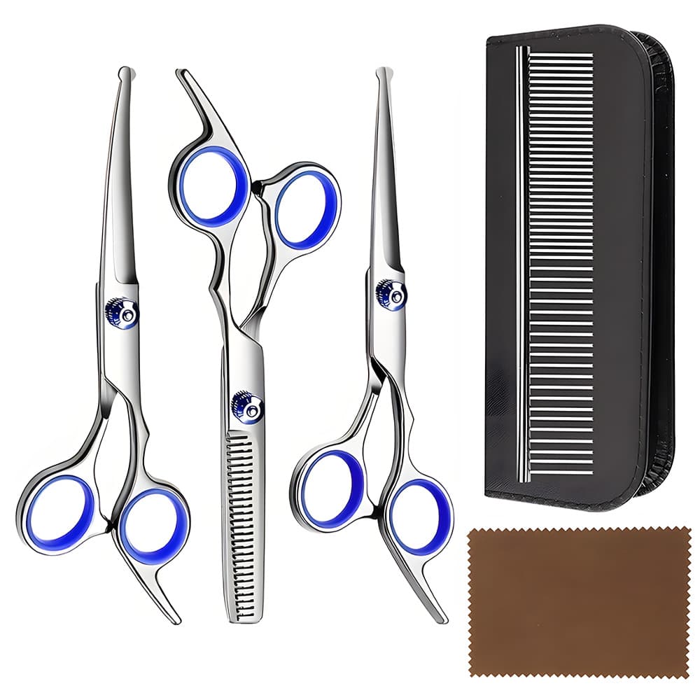 Pet Suit Teddy Dog Shear Scissors Professional Pet Grooming Cleaning Beauty Tools Amazon Scissors Cross Border