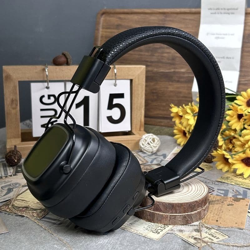 Cross-border Hot-selling Light-emitting Wireless Bluetooth Headset Compatible with Marshall MAJOR IV Subwoofer Headset with Microphone