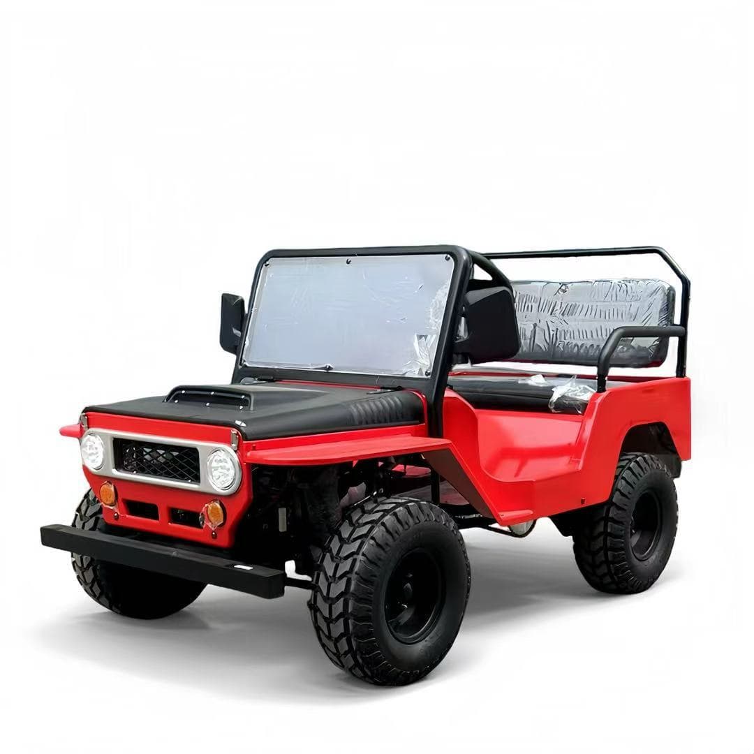 Cross-Border Export of Fuel-Powered Cars, 110-150Cc Four-Wheeled Motorcycles, Go-Karts, Retro Small Jeeps