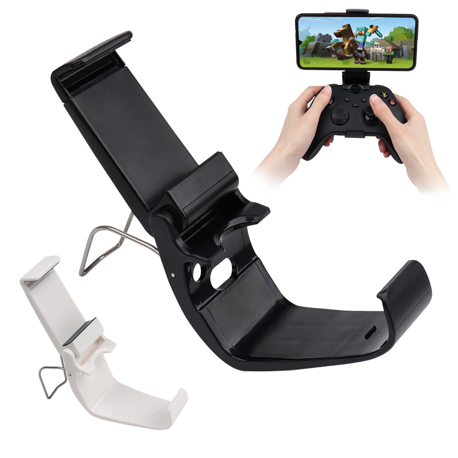 Adjustable Phone Clip Holder Compatible with Xbox Series S/X Controller XSX Gamepad