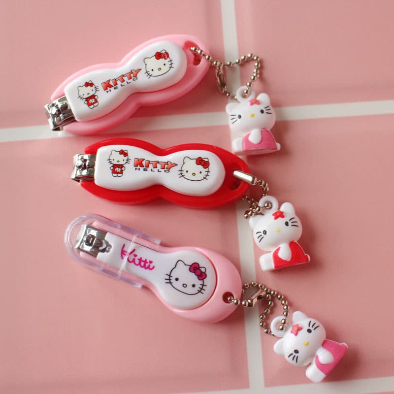 Cute Cartoon Nail Clippers Stainless Steel Manicure Nail Clipper Single Household Korean Creative Portable Large Size