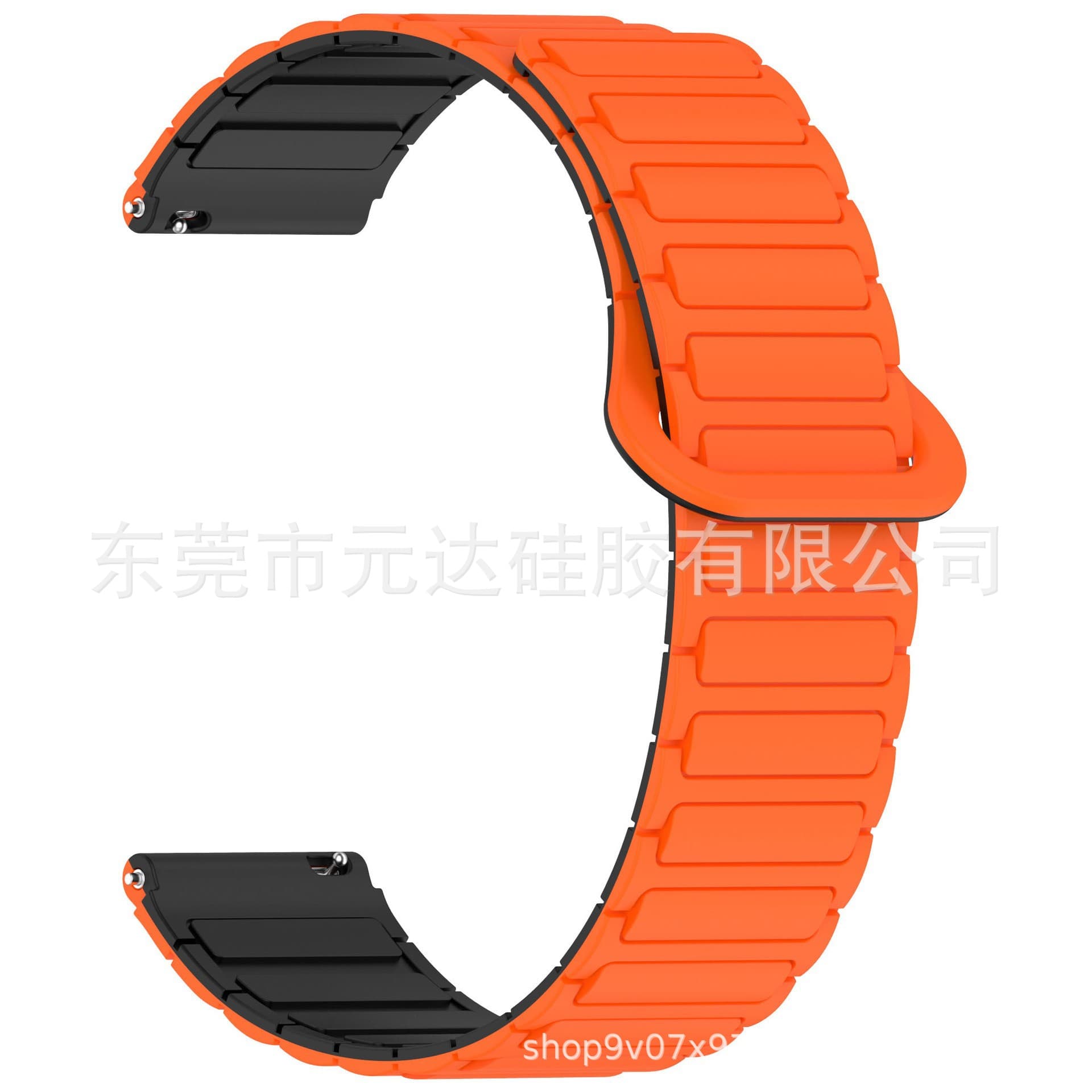 Compatible with Samsung Galaxy Watch7 Magnetic Strap FE Watch 56 Full Magnet I-Shape Silicone Magnetic Watch Band