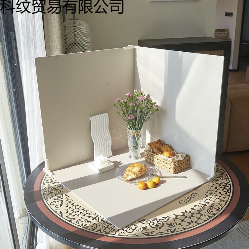 Photo background board solid color cosmetics still life cake gourmet photography ins posing props PVC film paper cuckoo