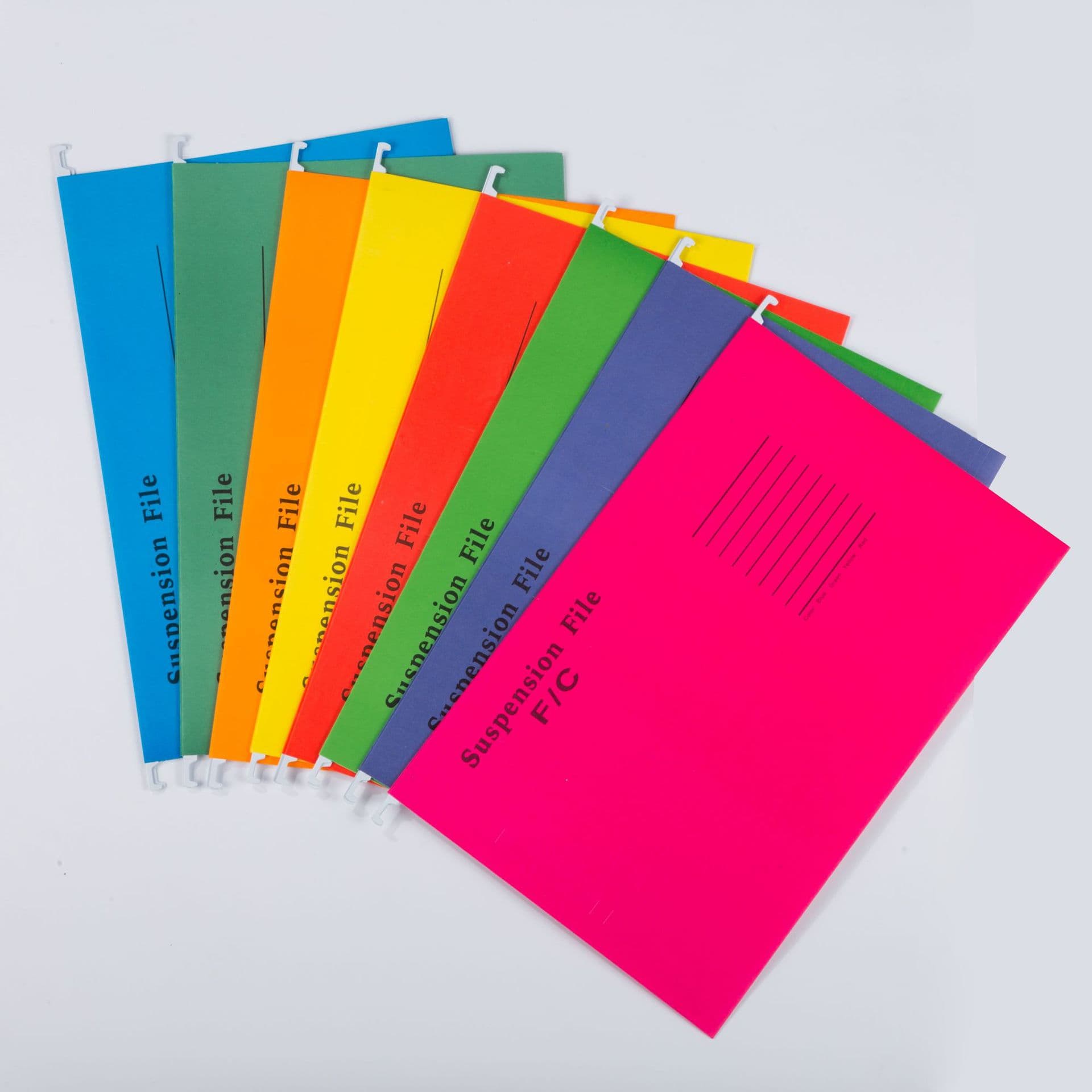 Kejieda Stationery Card Box Hanging File A4 FC Archive Storage Hanging File Hanging Clip Paper Folder