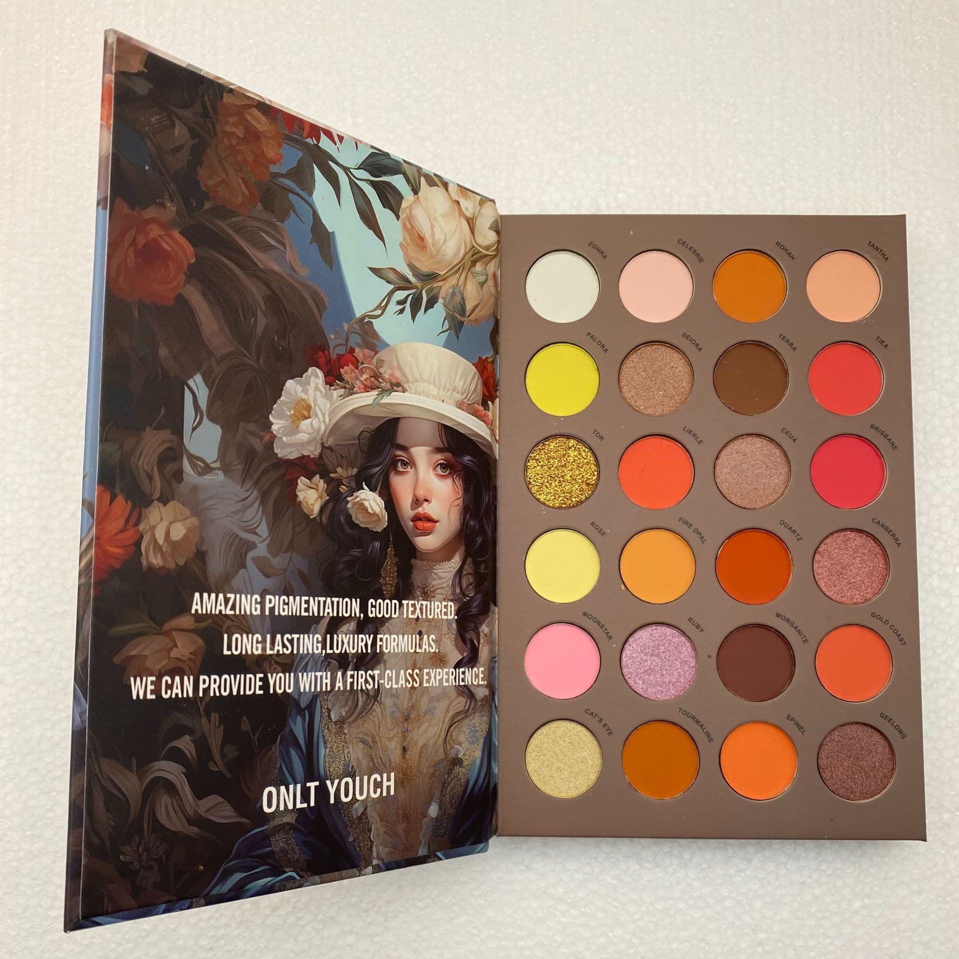 BOOK Makeup Palette Stage Makeup Cross-border Book Eyeshadow Makeup Highlighter Blush Set Long-lasting Eyeshadow Palette