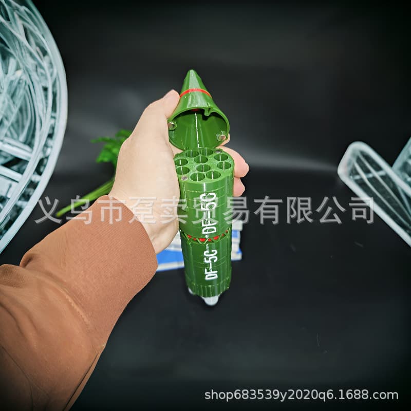 Dongfeng 5C pen holder magnetic version 3D printed toy simulation scale DF5C model covers global decorative ornaments