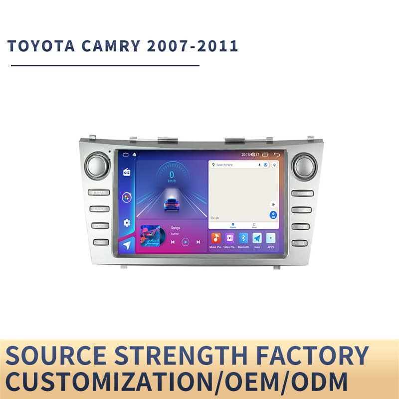 For Toyota Camry Android Navigation IPS Screen Car DVD Player Video
