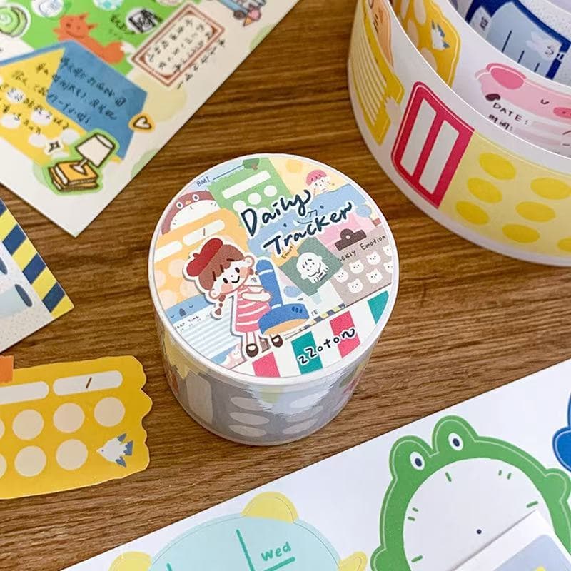 [Zhuo Da Wang October New Product Collection] Party Tape, Memo Pads, Hand-painted Pocket Stickers, Storage Books, etc.
