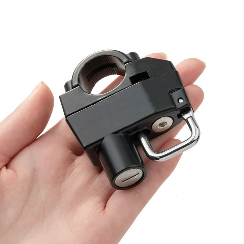 Electric vehicle helmet lock, anti-theft lock, fixed bicycle basket lock, battery motorcycle helmet front hook lock