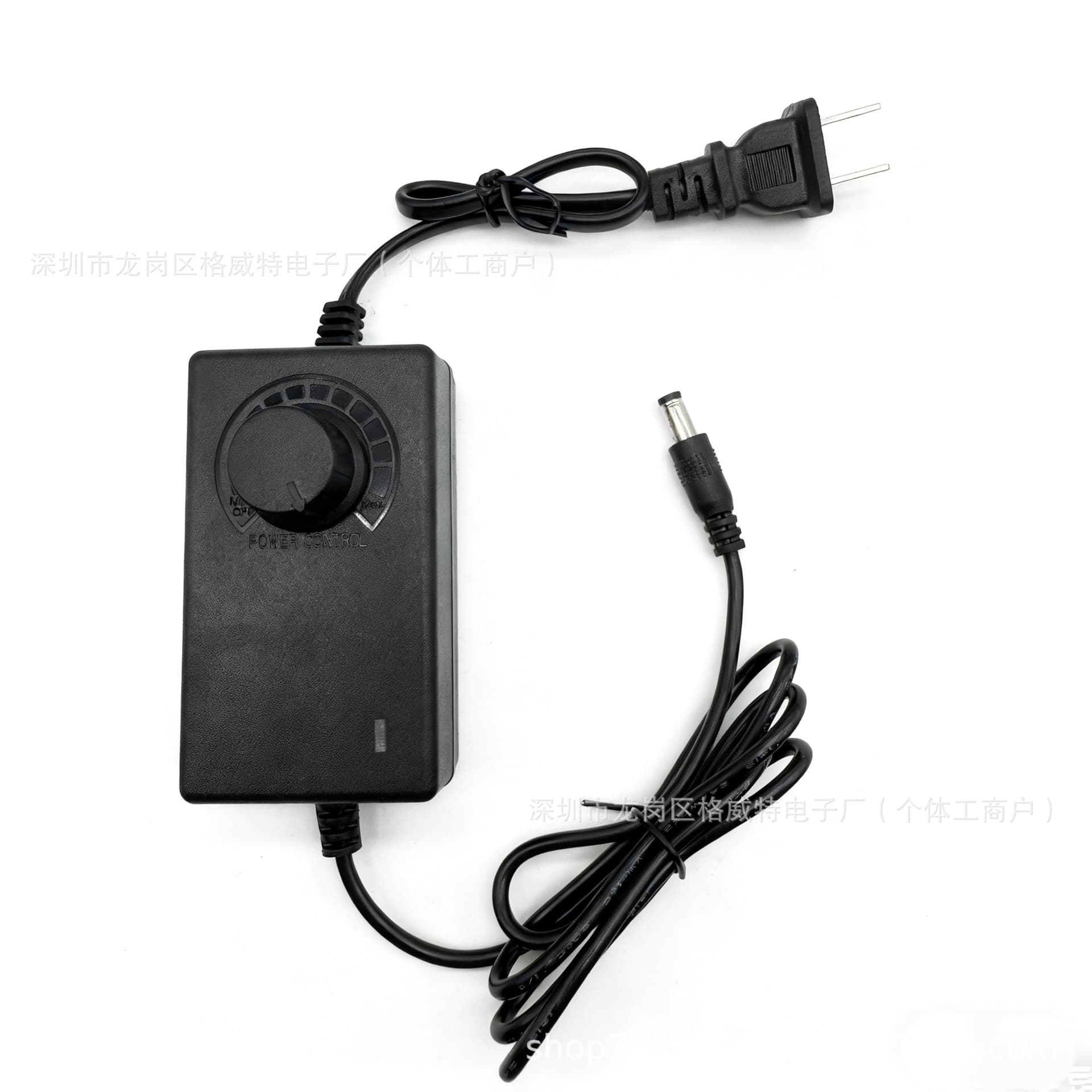 3-12V 2A Adjustable Voltage Power Adapter, Temperature/Light LED Fan Water Pump Blower Speed Controller 3-12V 1A