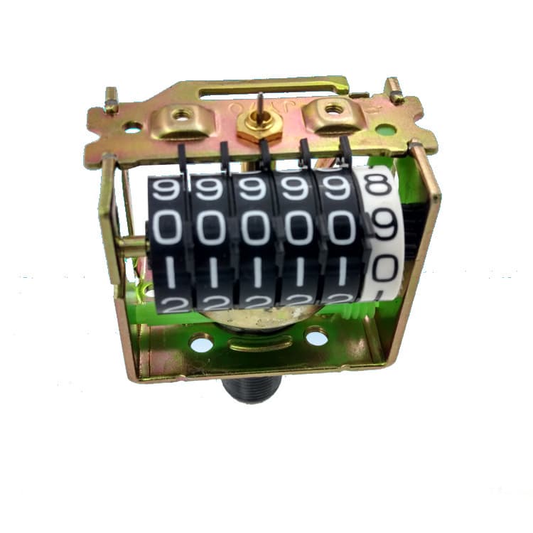 Women's motorcycle odometer movement assembly, AX odometer movement with luminous hands, carbon steel hairspring, shock-resistant and wear-resistant.