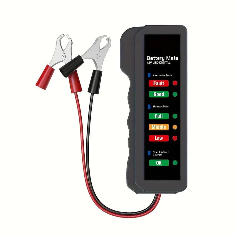 Battery Tester BM310 Car Motorcycle Battery Tester Fault Battery Analyzer