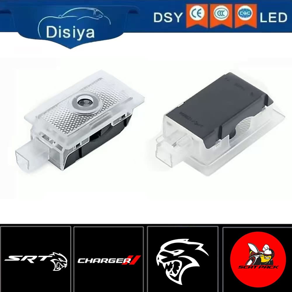 The welcome light is suitable for Chrysler SRT Challenger Charger Hellcat Charger Dodge Dodge welcome light