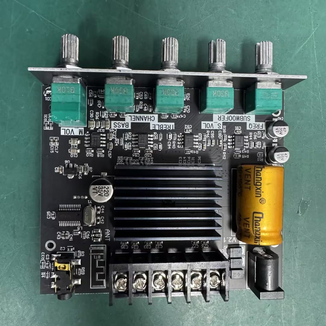 MT21 2.1-Channel Bluetooth Digital Amplifier Module 50W*2+100W Domestic Amplifier Chip