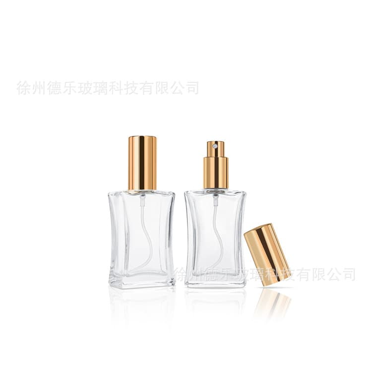 Spot screw-top perfume bottle 30ml50ml100ml perfume glass bottle perfume sub-bottle perfume spray bottle