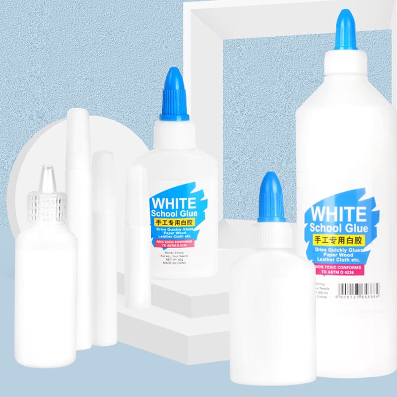 Factory direct 40ml DIY children's model white glue, student woodworking material white latex