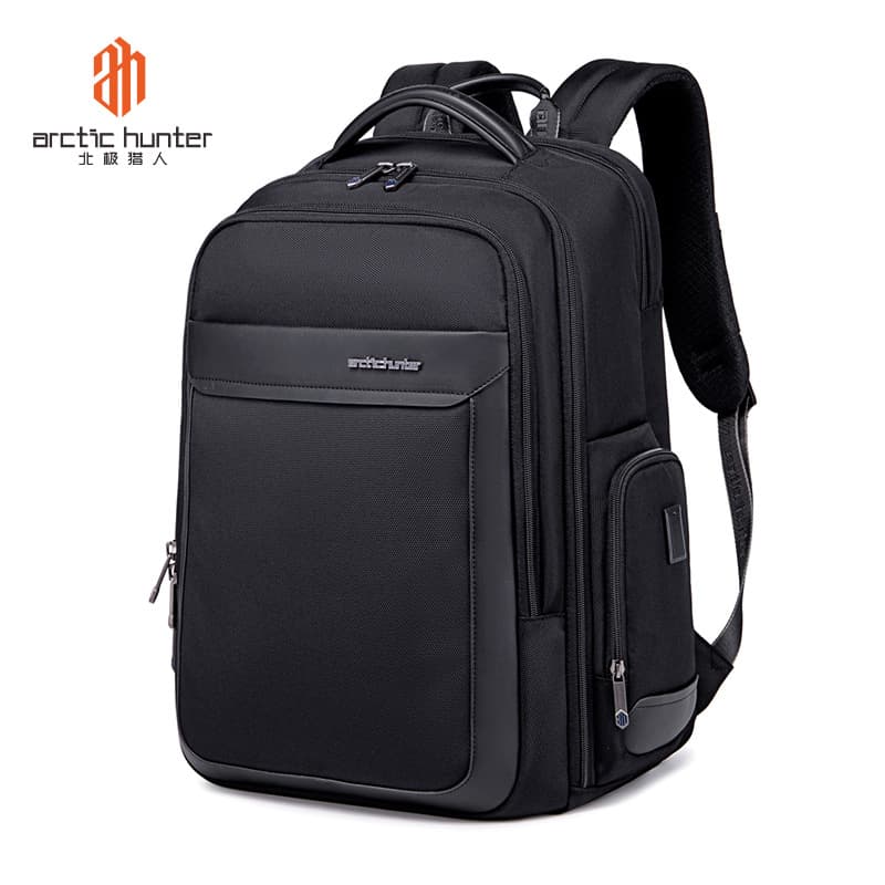 Arctic Hunter Large Capacity Backpack Men's 17-inch Laptop Backpack Daily Commuting Business Travel Computer Bag