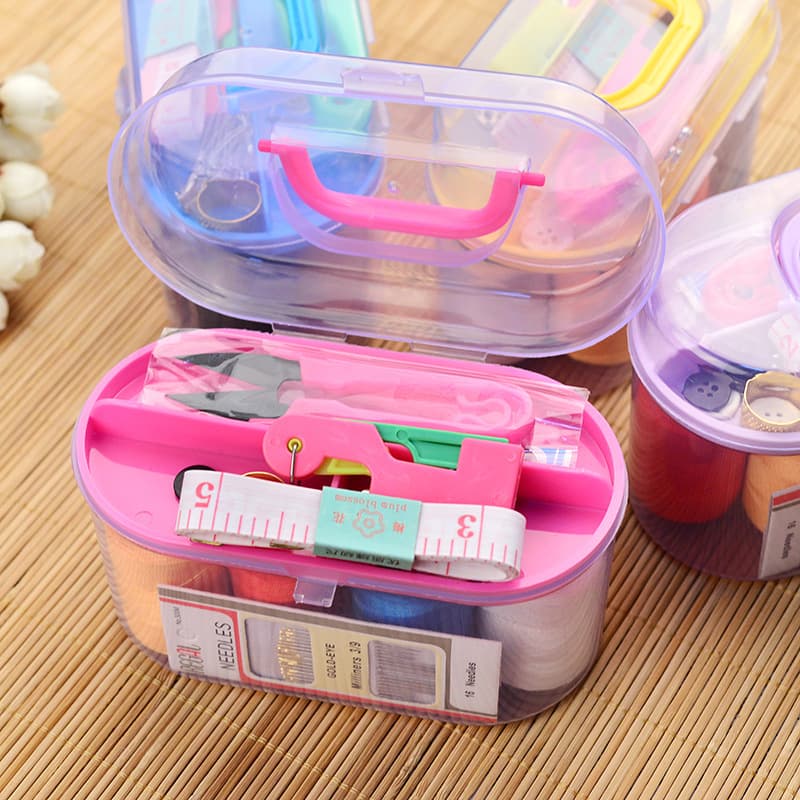 Home Premium Sewing Supplies Multifunctional Sewing Box Set Tool Hand Sewing Kit Storage Box