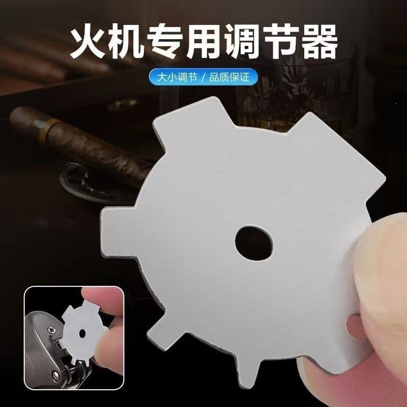 Inflatable Lighter Metal Gas Adjustment Piece Portable Universal Lighter Adjustment Piece Stainless Steel Lighter Accessories Tool