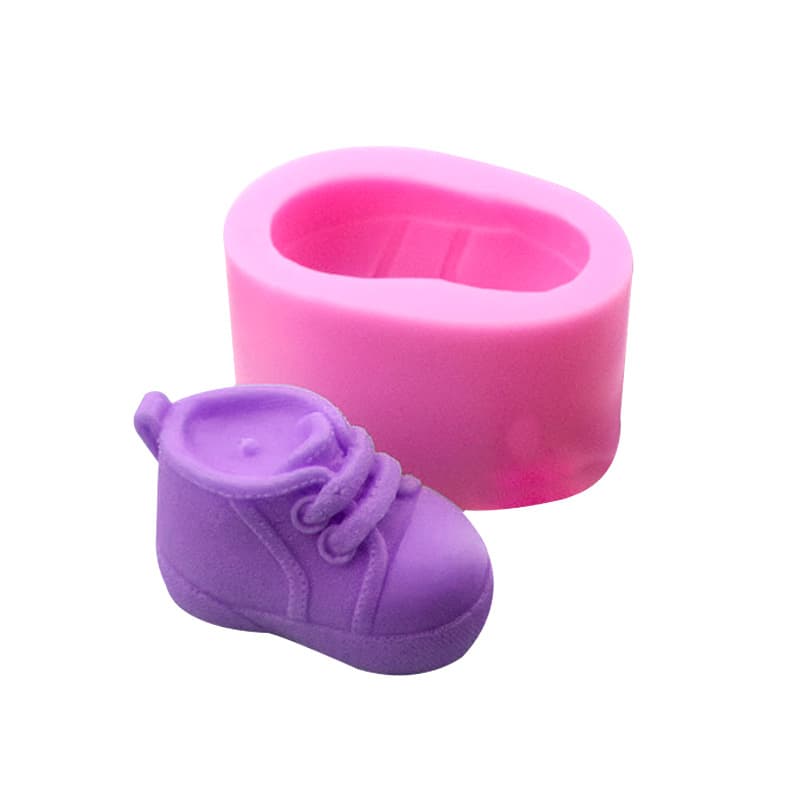 3D Shoe Shape Silicone Mold for Chocolate Mousse Making Tool Fondant Silicone Mold