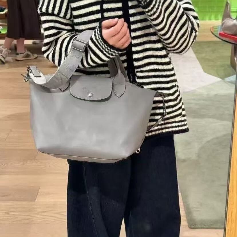 2026 Summer New Dragon Inlaid Tote Bag for Women, Versatile Commute Handbag Shoulder Crossbody Large Capacity Simple Fashion Bag