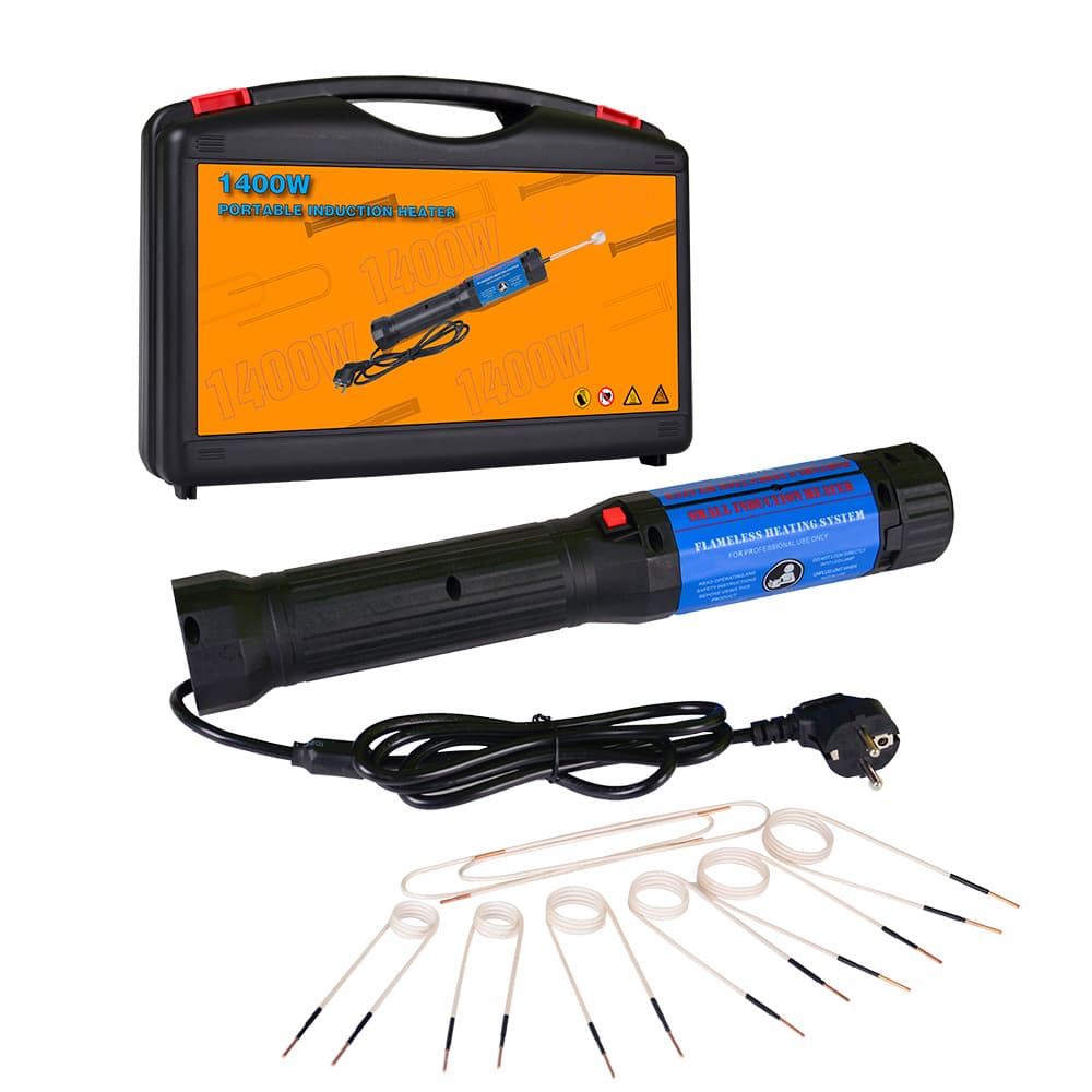Kia-1400W Flameless Portable Nut Heater Automotive Bolt Induction Heating Machine Induction Heating Rod
