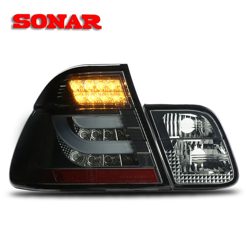 LED Tail Light Assembly for Xiushan BMW 3 Series 01-04 E46 Four-Door Brake Light Turn Signal