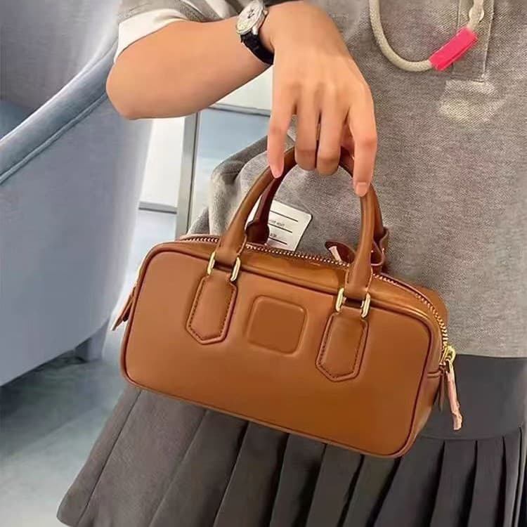 Miu Miu Bowling Bag Women's Handbag New Style Tote Bag Women Bags