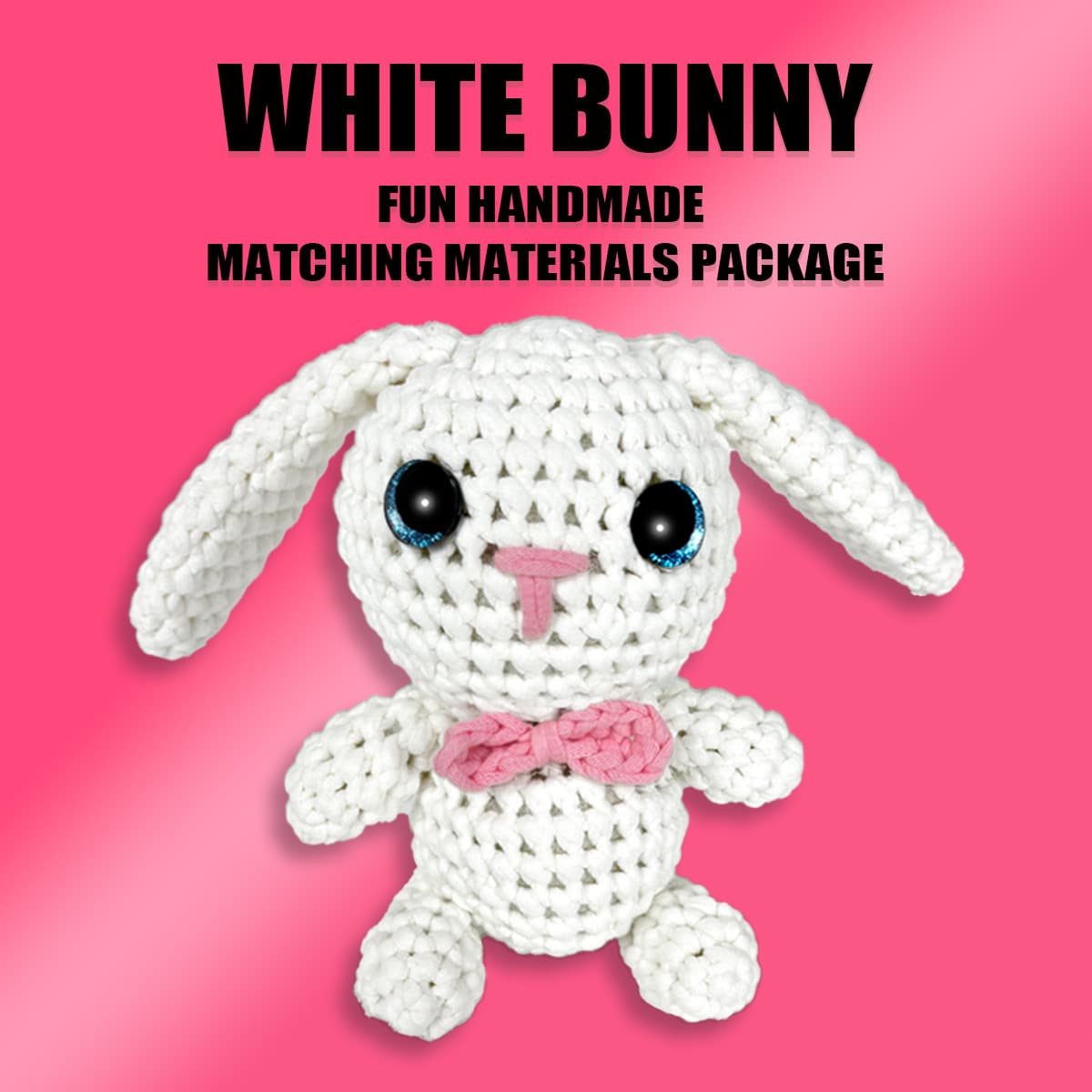 Beginner Crochet Cross-Border Hot Selling Crochet Hook Material Kit Animal Series Yarn Bundle DIY Gift