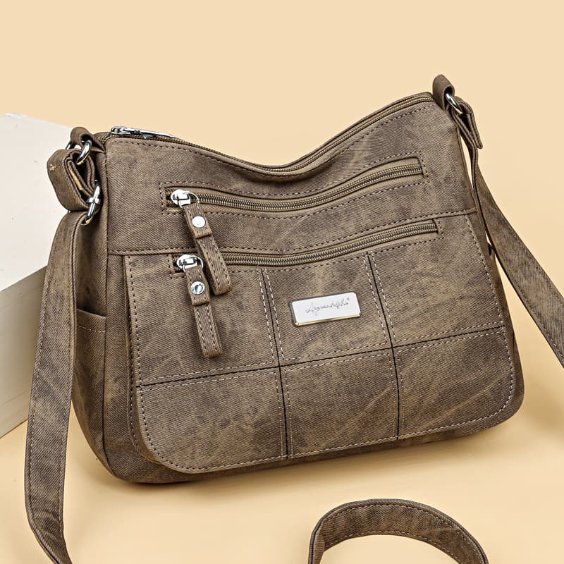2023 New Style Simple Shoulder Bag Crossbody Bag Large Capacity Street Trendy Vintage Bag for Middle-aged Women