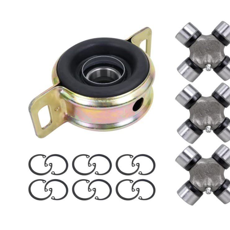 37230-0K040 5-213X driveshaft center support bearing and U-joint kit