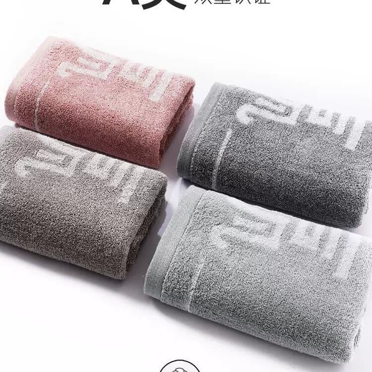 Gold Signal Towel All-Cotton Category A Thickened Adult Pure Cotton Bathing Home Use Antibacterial Face Towel Soft Absorbent Face Towel