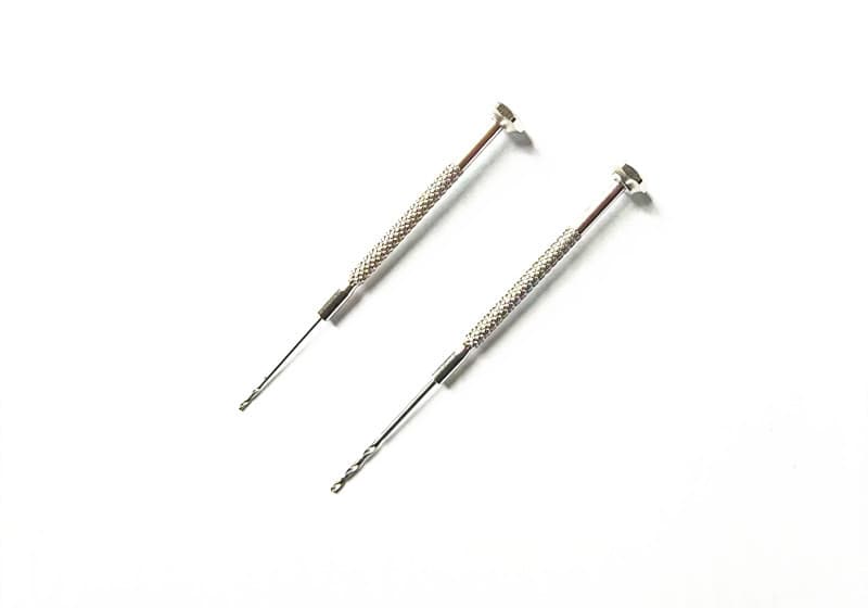 Manual Pin Vise Hand Drill for Jewelry Woodworking, Steel Pin Vise with Twist Drill Bits
