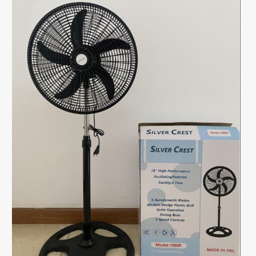 Cross-border Trade 18-inch Floor Fan High Wind Home Fan Oscillating Electric Fan High Power Fan Wholesale