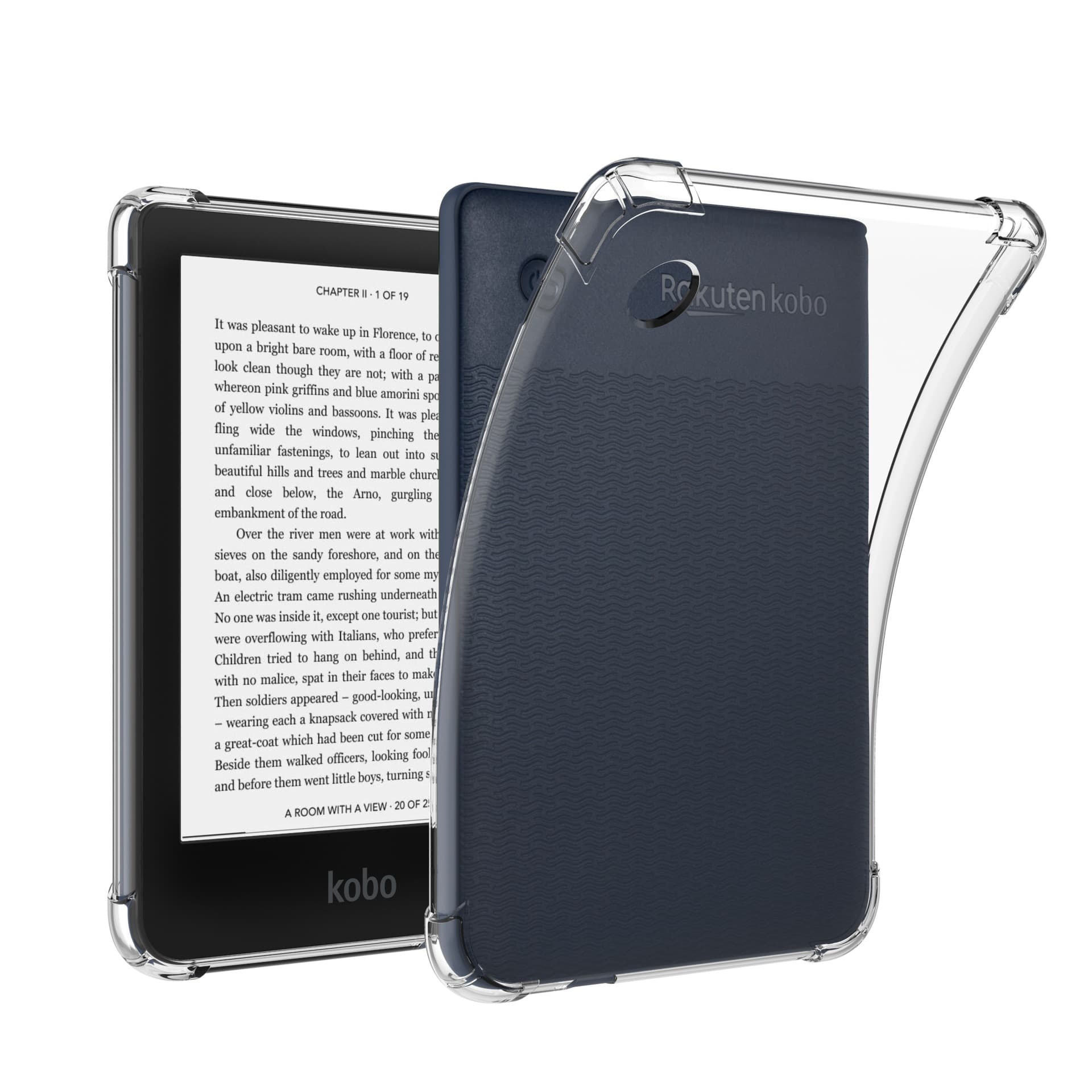 Clara HD Clear Protective Case for Kobo Libra Colour Reader eBook 6