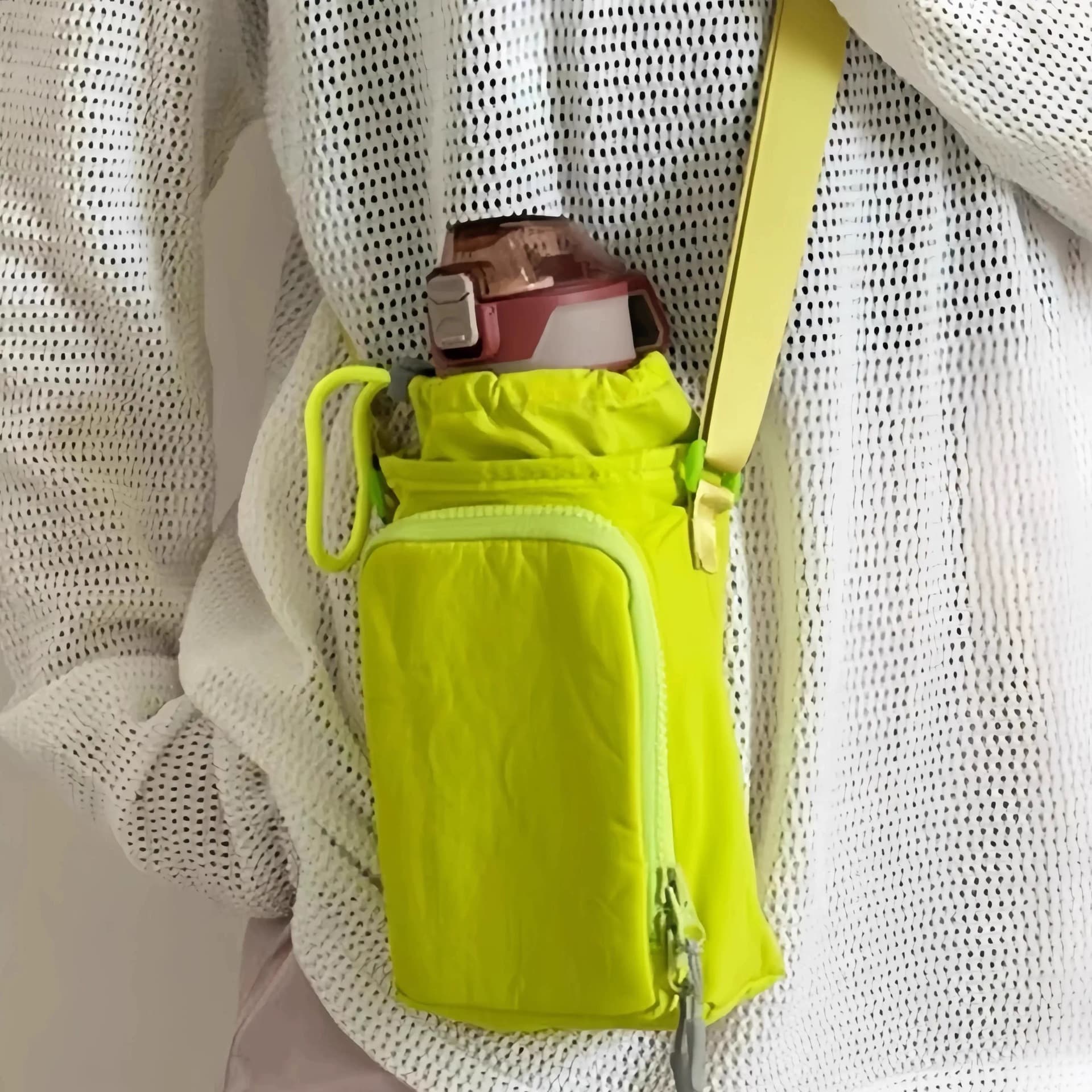 Lightweight Phone Bag for Men and Women, Students, Water Bottle Bag, Umbrella Bag, Multi-layer Shoulder Crossbody Bag, Outdoor Sports Water Cup Carrier