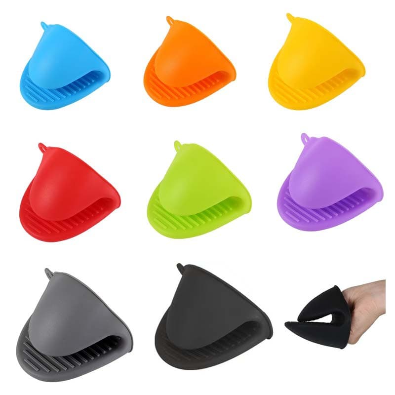 Supply of Heat-Resistant Gloves, Baking Oven Microwave Insulation Hand Clips, High-Temperature Resistant Non-Slip Silicone Insulation Clips