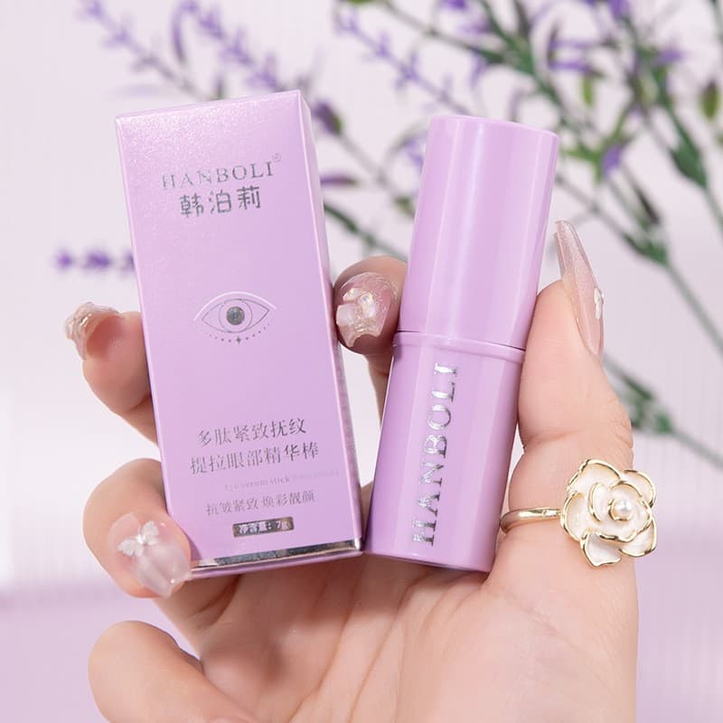 HANBOLI Peptide Firming & Wrinkle-Smoothing Lifting Eye Stick - Soft, Moisturizing, Improves Fine Lines, Non-Greasy for Women