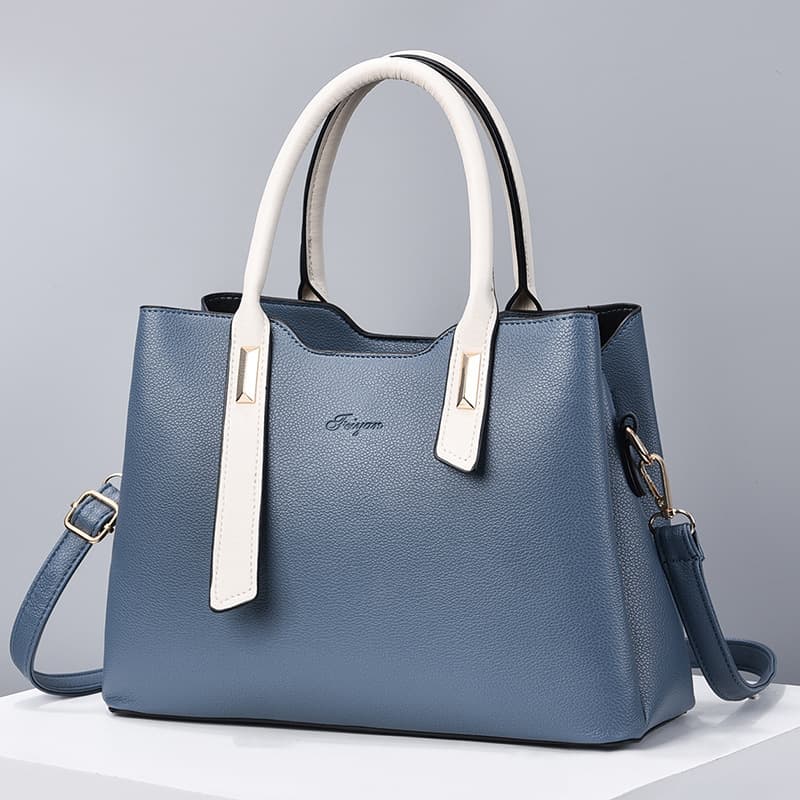 Handbags Tote Bag Women New European and American Large Capacity Women's Bag Simple Fashion Shoulder Crossbody Multi-Layer Large Bag
