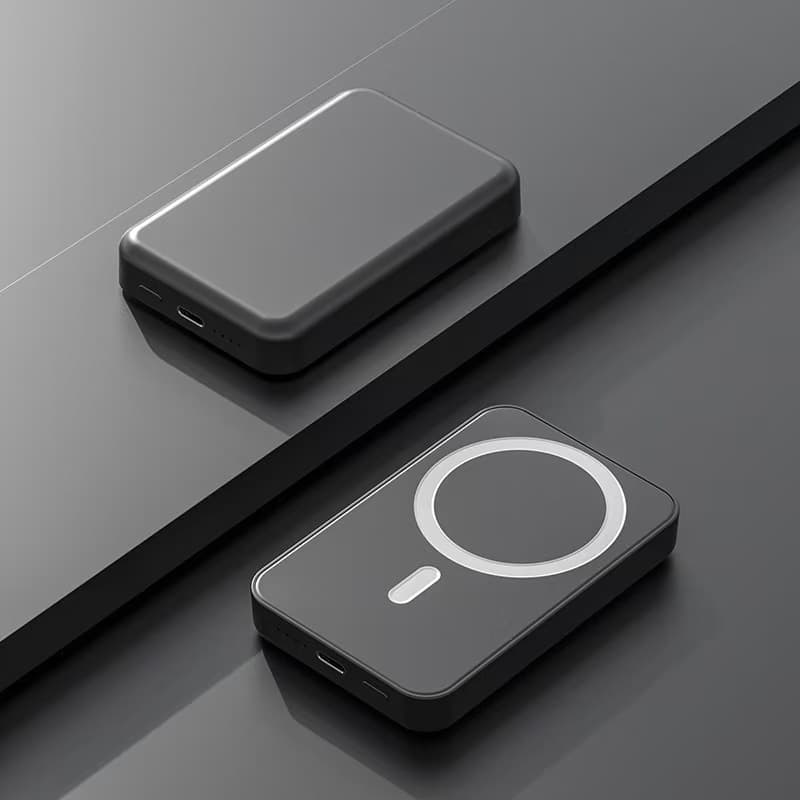 National Standard 3C Certified Power Bank Magsafe Wireless Charging Super Fast Charging Magnetic Mobile Power Supply Custom KC Cross-Border
