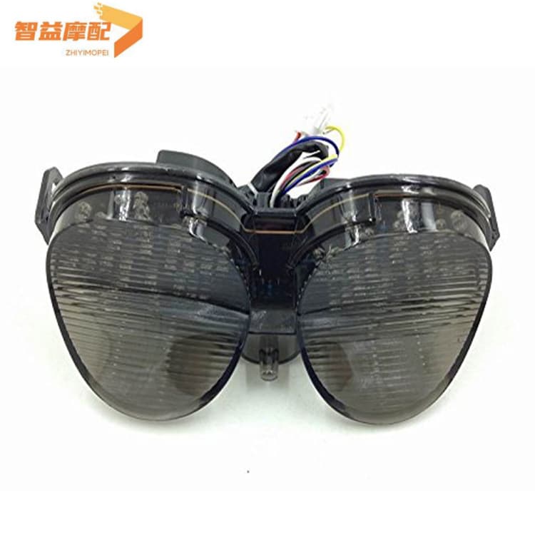 Motorcycle Tail Light Brake Integrated LED Light for Yamaha YZFR6 01-02 XJR1300 05-14