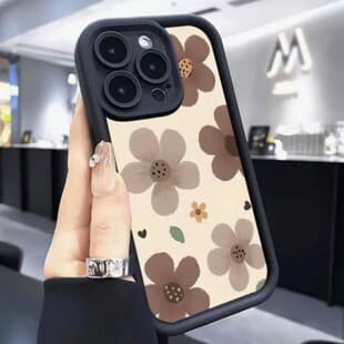 Oil Painting Floral Case for iPhone 17 Pro Max, iPhone 16 Japanese Korean Ins Style, 15 Cross-border 14 Europe America 13/