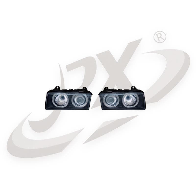 Compatible with 91-97 BMW 3 Series E36 Front Headlight 318 Front Lamp 320 Assembly 323 Headlight 325 OEM