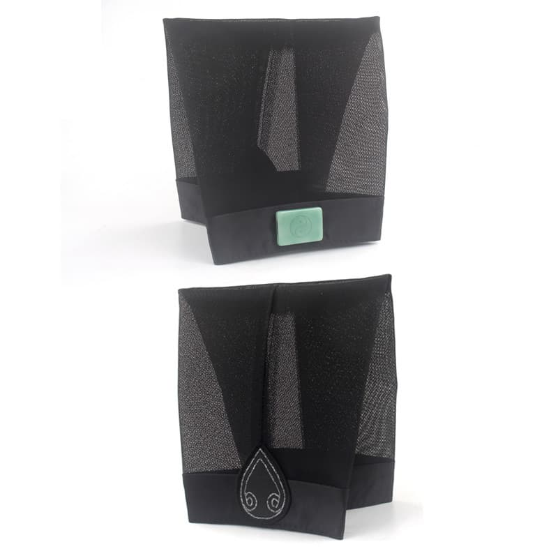 Taoist supplies, Taoist hat, male and female Taoist Zhuangzi scarf, hard mesh fabric Taoist attire accessories